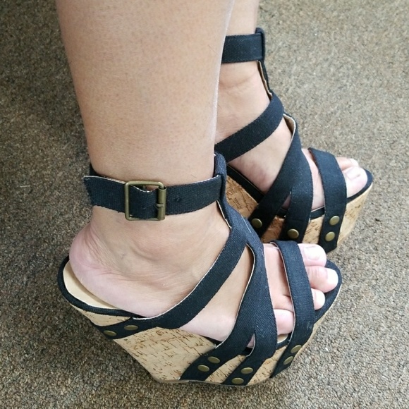 justfab wedge sandals